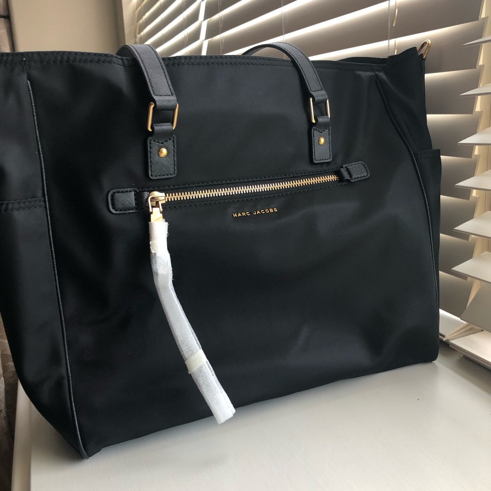 Marc Jacobs Black Large Nylon Purse